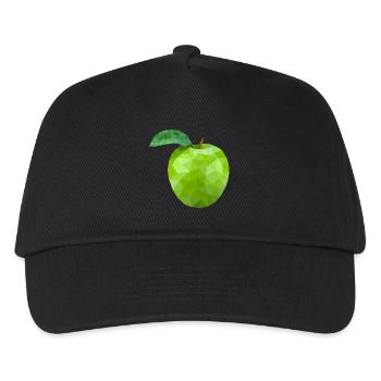 apple - Kids’ Baseball Cap - black - Front