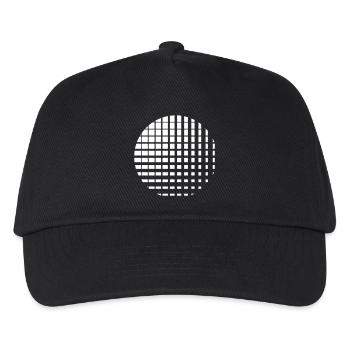 Cercle composé de plusieurs carrés - Casquette de baseball Enfant - noir - Devant