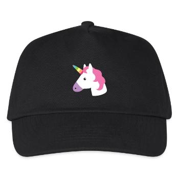 Unicorn - Kids’ Baseball Cap - black - Front