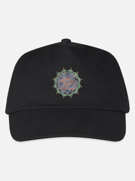 yoga - Kids’ Baseball Cap - black