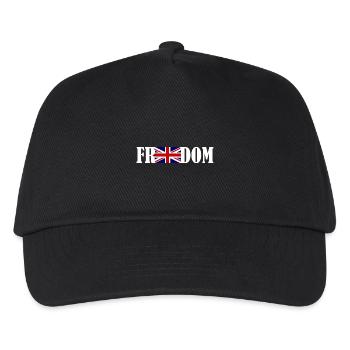 Drapeau de l'Angleterre Freedom Peace UK Flag Gift - Casquette de baseball Enfant - noir - Devant