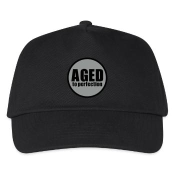 Aged to perfection - Kids’ Baseball Cap - black - Front