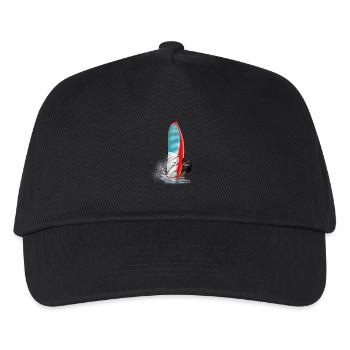 windsurfing - Kids’ Baseball Cap - black - Front