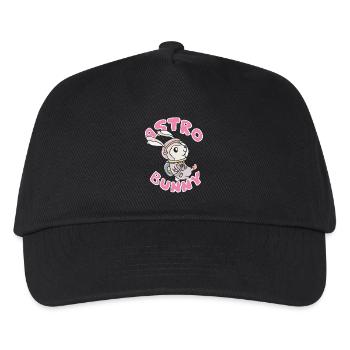 Astronaut Hase - Kinder Basecap - Schwarz - Vorne