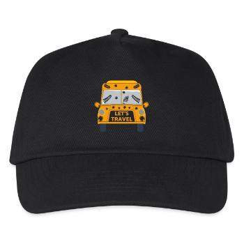 Voyage voyage vacances tour du monde liberté backpacker - Casquette de baseball Enfant - noir - Devant