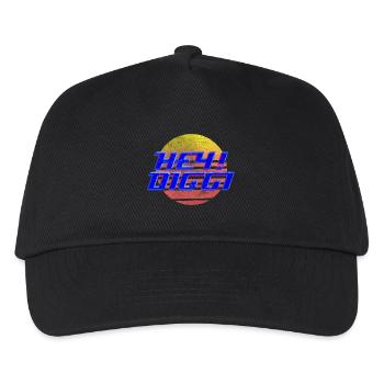 Hé, Diggi - Casquette de baseball Enfant - noir - Devant