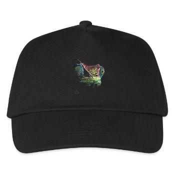 chameleon - Kids’ Baseball Cap - black - Front