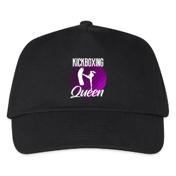 Kickboxing Queen Women Kickboxing - Kids’ Baseball Cap - black - Front