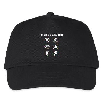 Boulder Funny Funny Humorous Climbing Rock Face - Kids’ Baseball Cap - black - Front