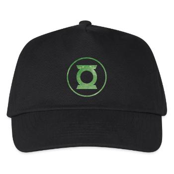 Justice League Green Lantern Logo - Kinder Basecap - Schwarz - Vorne
