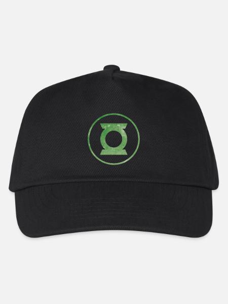 Justice League Green Lantern Logo - Kinder Basecap - Schwarz