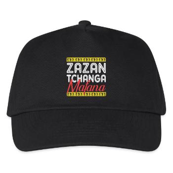 T-SHIRT ZAZAN TCHANGA MAFANA_MAYOTTE - Kinder Basecap - Schwarz - Vorne
