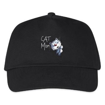 Cats Mum for cat for cats Mum - Kids’ Baseball Cap - black - Front