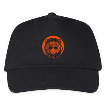 Tiger Astronaut - Kids’ Baseball Cap - black - Front