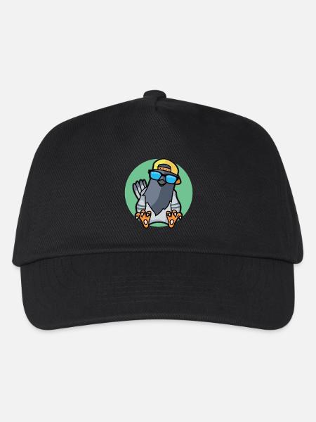Cooles Täubchen - Kinder Basecap - Schwarz