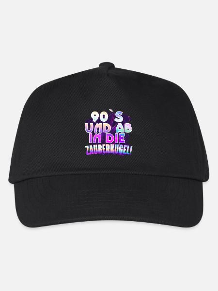 90 s Retro Vintage 1990 - Kinder Basecap - Schwarz