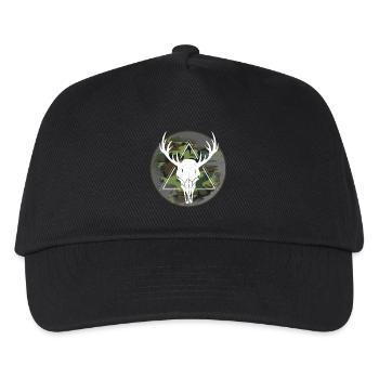 Hunters hunting - Kids’ Baseball Cap - black - Front