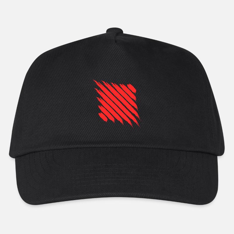 Abstrakt modern Kunst - Kinder Basecap - Schwarz