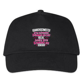 nurse - Kids’ Baseball Cap - black - Front