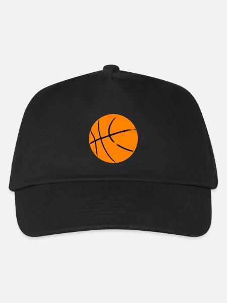 Basketball Vintage - Kinder Basecap - Schwarz