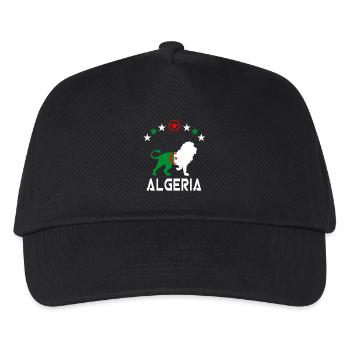 Algeria Lion Flags Design/ Gift - Kids’ Baseball Cap - black - Front
