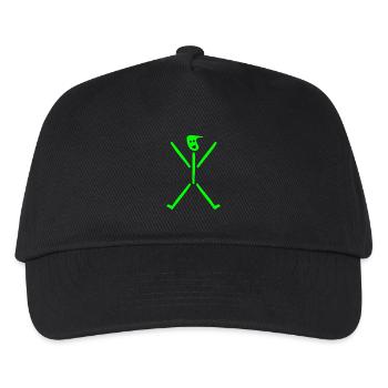Stick figure drôle - Casquette de baseball Enfant - noir - Devant
