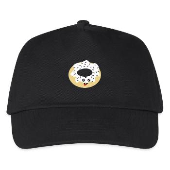 Donut - Kinder Basecap - Schwarz - Vorne