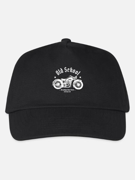 Biker - Kinder Basecap - Schwarz