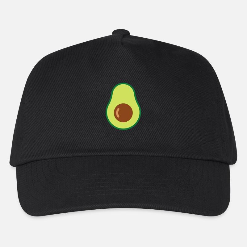 Avocado - Kinder Basecap - Schwarz