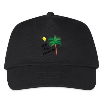 LONG LIVE THE HOLIDAYS - Kids’ Baseball Cap - black - Front