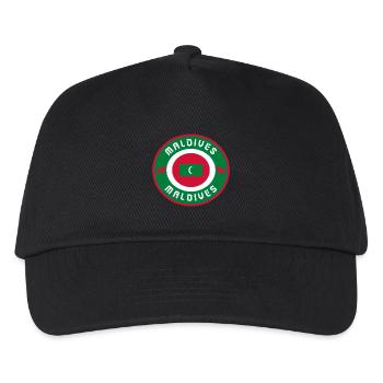 Maldives Circle / Gift Idea - Kids’ Baseball Cap - black - Front