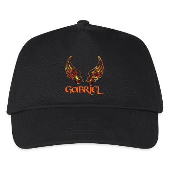 erzengel gabriel feu - Casquette de baseball Enfant - noir - Devant