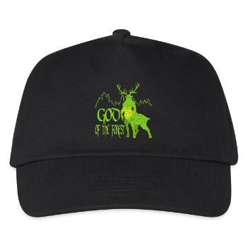 Ecological god of the forest - Kids’ Baseball Cap - black - Front