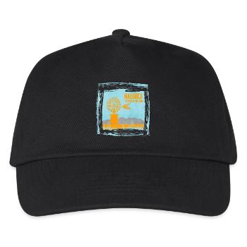 L’île de Majorque dans le design de la lumière du soleil - Casquette de baseball Enfant - noir - Devant