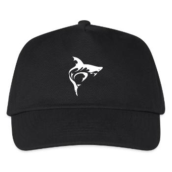SHARK - Kinder Basecap - Schwarz - Vorne
