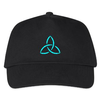 Celtic Symbol Triquetra Endless Gift - Kids’ Baseball Cap - black - Front