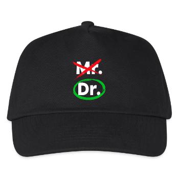Déclaration du médecin médecin spécialiste Déclaration du médecin d'urgence - Casquette de baseball Enfant - noir - Devant