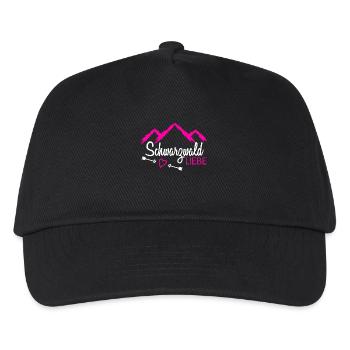 Ich Liebe Schwarzwald - Kinder Basecap - Schwarz - Vorne