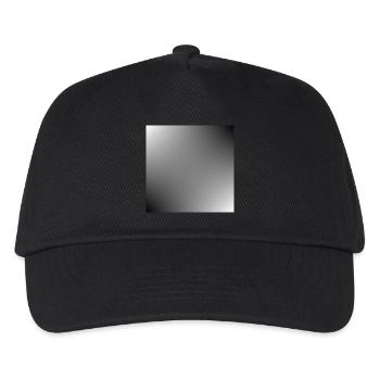 Gray Background Texture Template Personalize - Kids’ Baseball Cap - black - Front