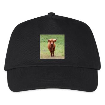 Highland cattle Cow Cows Cattle Farmer Farmers - Kids’ Baseball Cap - black - Front