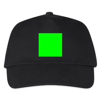 grüner Hintergrund Textur Vorlage personalisieren - Kinder Basecap - Schwarz - Vorne