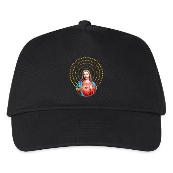 Jesus Christ Messiah gift idea Christmas - Kids’ Baseball Cap - black - Front