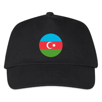 sticker air force roundel Azerbaijan Luftwaffe - Kids’ Baseball Cap - black - Front