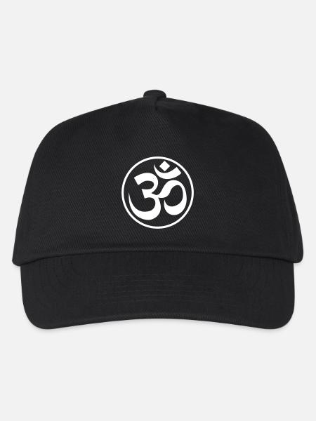 OM Goa Zeichen - Kinder Basecap - Schwarz