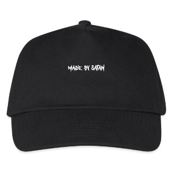 made by satan - Kinder Basecap - Schwarz - Vorne