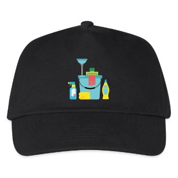 Cleaning products - Kids’ Baseball Cap - black - Front