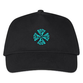 Symboles celtiques force courage - Casquette de baseball Enfant - noir - Devant
