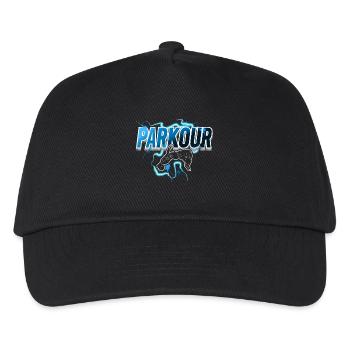 Parkour - Kids’ Baseball Cap - black - Front