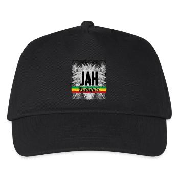 Jah Rastafari Roots reggae - Kinder Basecap - Schwarz - Vorne