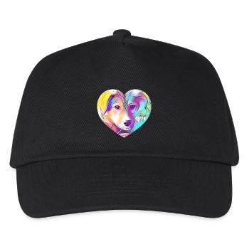 Dog - Kids’ Baseball Cap - black - Front